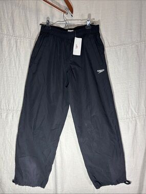 Speedo Black Men's Lightweight Track Joggers